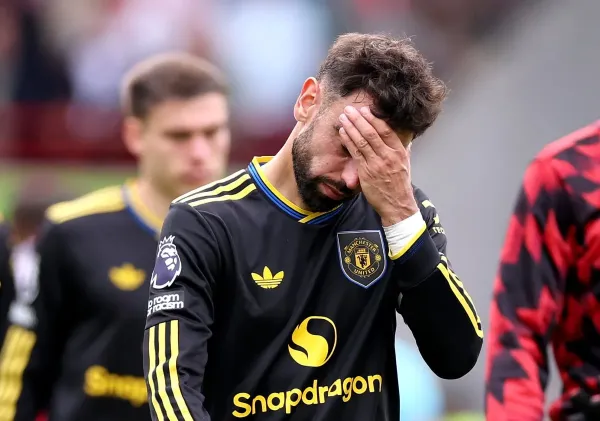 Bruno Fernandes missed a penalty for the second time this season (Getty Images)