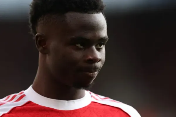 Bukayo Saka: Thierry Henry texted me before the game