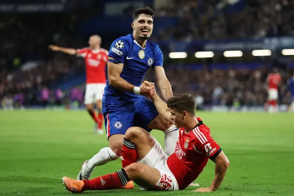 Chelsea turned in an adequate, if flat, performance to see off Benfica (Chelsea FC via Getty Images)