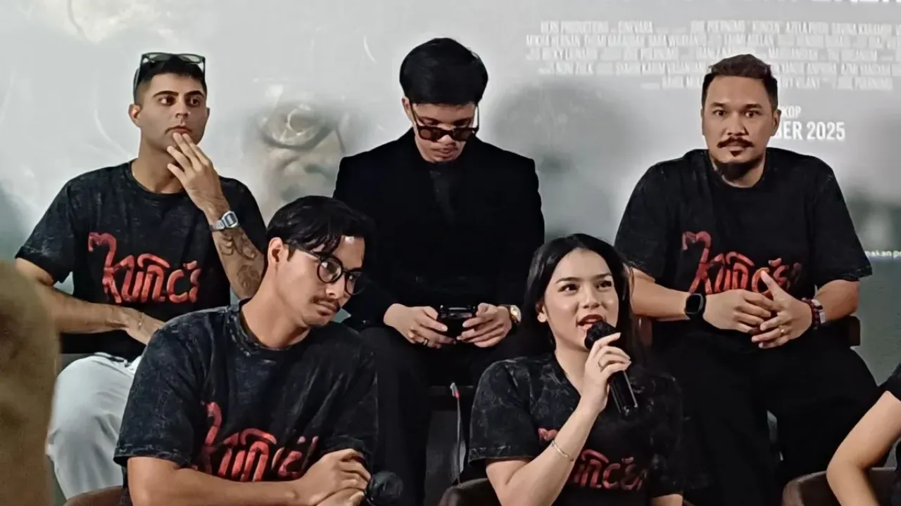 Davina Karamoy di Kota Kasablanka, Jakarta Selatan, Jumat (3/10/2025).