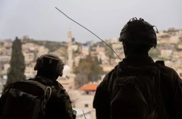 Documentation of the activities of Nahal Brigade fighters in the operation in West Bank (credit: IDF)