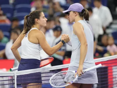 Emma Navarro recorded her first victory against Swiatek (Getty Images)