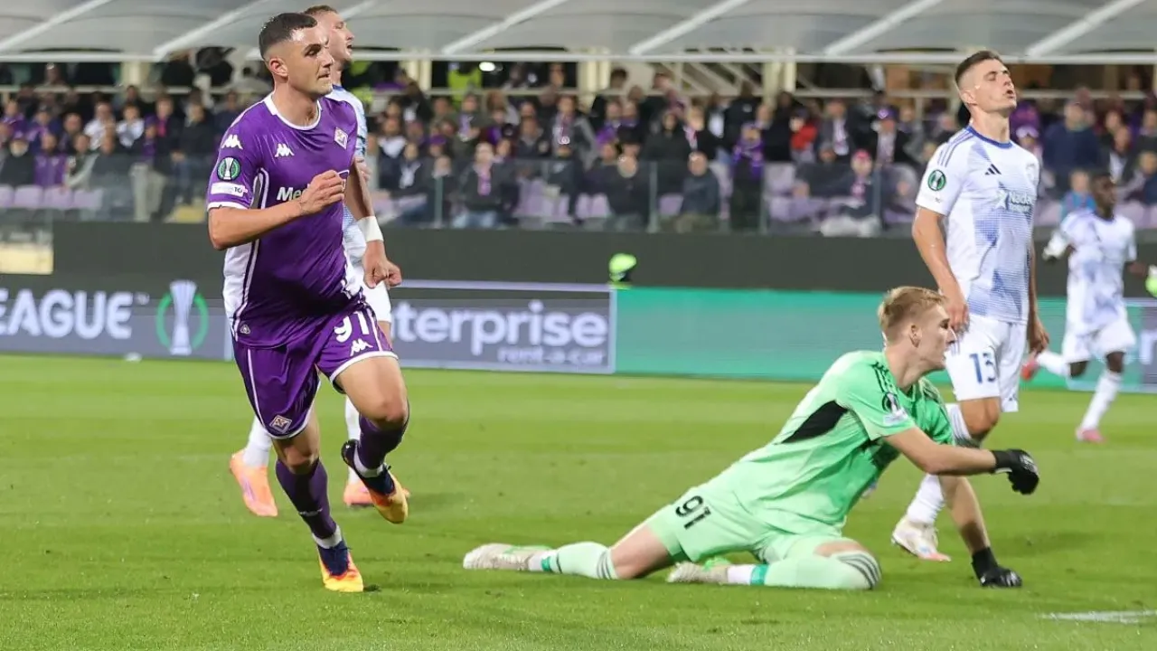 Fiorentina 2-0 Sigma: Piccoli the difference-maker as La Viola kick-off European campaign with victory