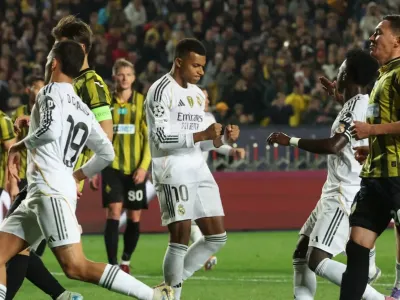 Five-star Real Madrid bounce back from derby demolition with convincing Champions League win