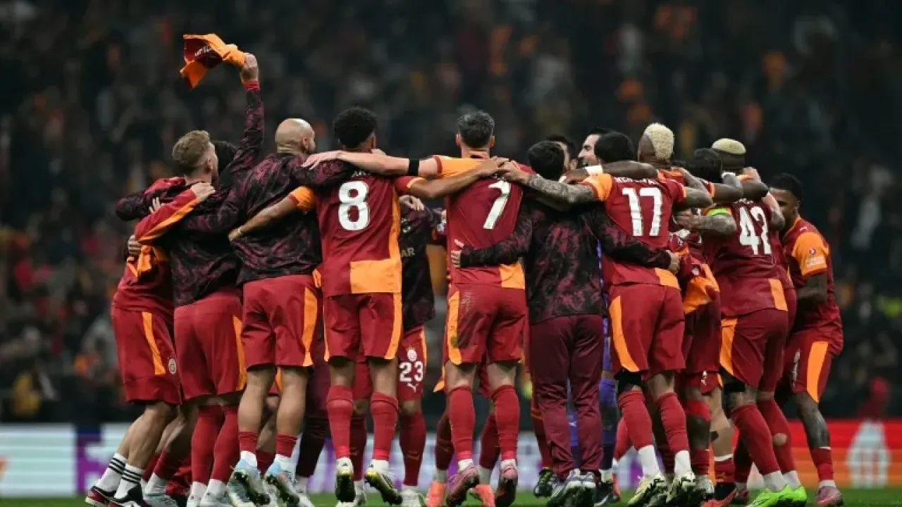 Galatasaray celebrated a famous win over Liverpool (Ozan KOSE)