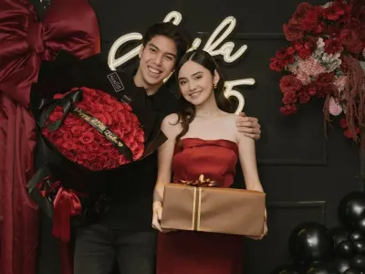 Gaya Syifa Hadju saat Rayakan Ultah ke-25, Elegan dalam Nuansa Merah