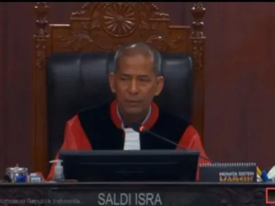 Hakim Mahkamah Konstitusi (MK) Saldi Isra.