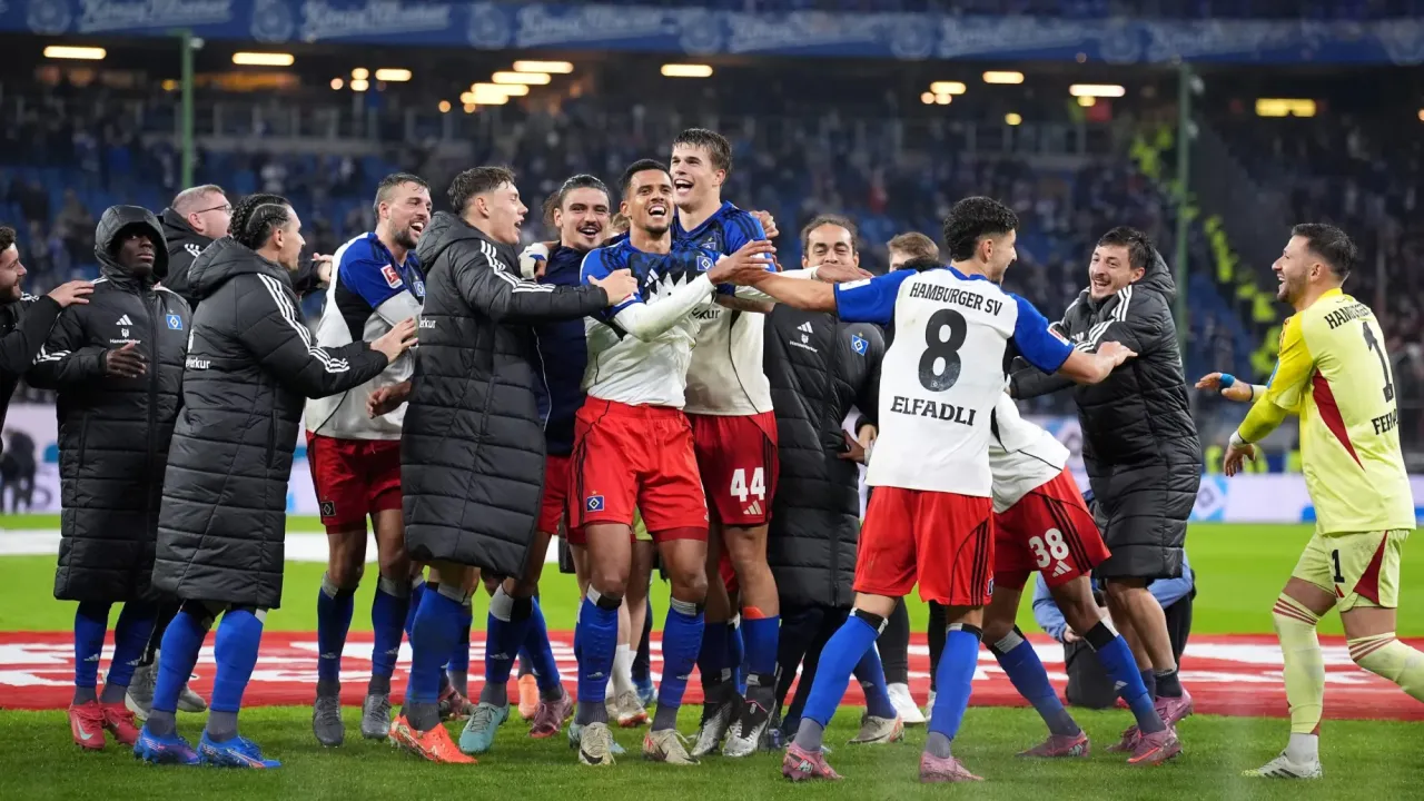Hamburg celebrate Albert Sambi Lokonga and rising team spirit after massive Bundesliga win