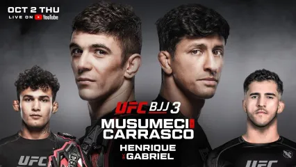 Hasil UFC BJJ 3: Musumeci Juara Bertahan, Petarung Top Beraksi