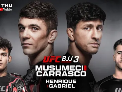 Hasil UFC BJJ 3: Musumeci Juara Bertahan, Petarung Top Beraksi