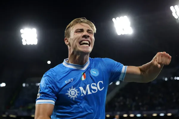 Hojlund thanks ‘legend’ De Bruyne after brace for Napoli against Sporting