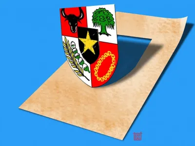 Ilustrasi Pancasila.