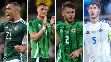 Josh Magennis, Dan Ballard, Conor Bradley, Trai Hume