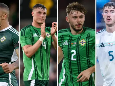 Josh Magennis, Dan Ballard, Conor Bradley, Trai Hume