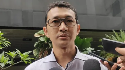 Juru Bicara Komisi Pemberantasan Korupsi (KPK) Budi Prasetyo ditemui di Gedung KPK, Jakarta, Senin (26/5/2025).