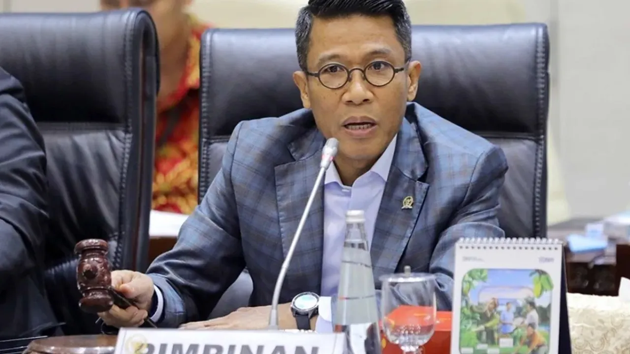  Ketua Komisi XI Dewan Perwakilan Rakyat (DPR) Mukhamad Misbakhun. 