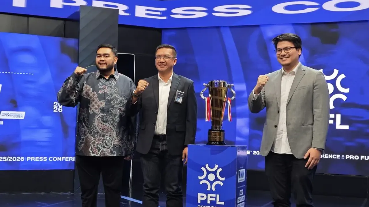 Konferensi pers Federasi Futsal Indonesia (FFI) tentang Pro Futsal League 2025-2026