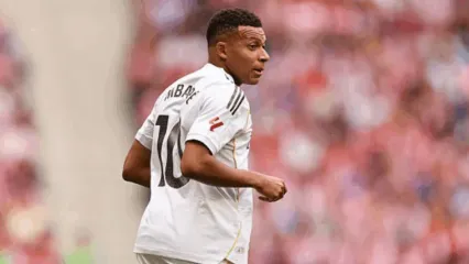 Kylian Mbappe makes history as Real Madrid cruise past Kairat Almaty in Champions League