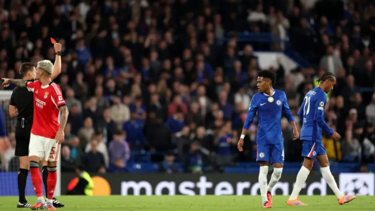 Maresca dismisses Chelsea disciplinary concerns after Benfica red card