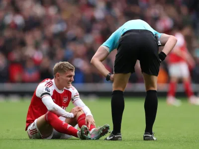 Martin &#xd8;degaard and Declan Rice add to Arsenal&#x002019;s growing injury list