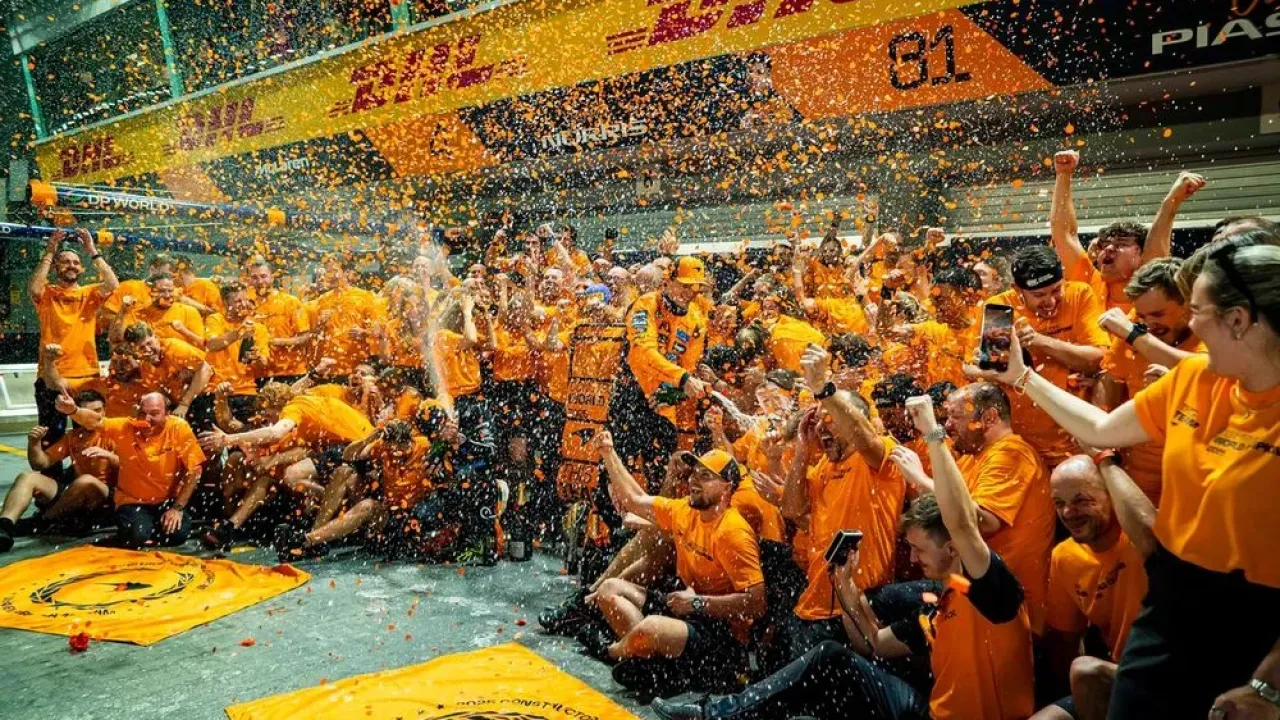 McLaren won the constructors' championship, but the party afterwards might be tense