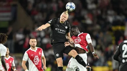 Monaco stun Man City with late drama as Haaland hits new Champions League record