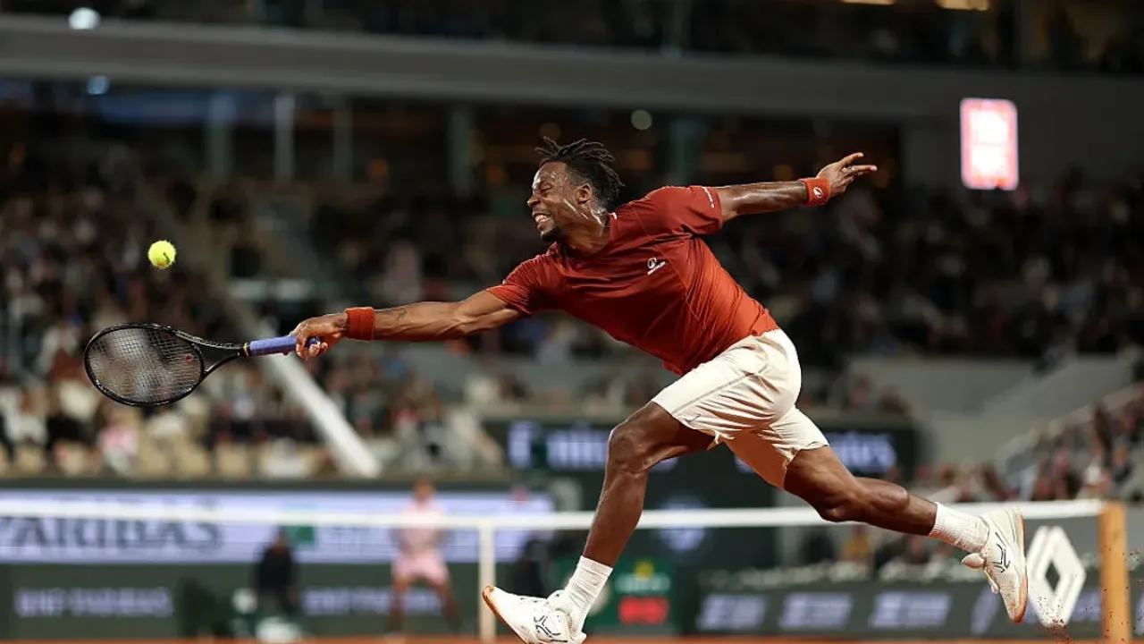 Monfils delighted fans with his ‘passion and enjoyment’ for the sport (Getty Images)