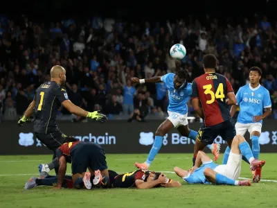 Napoli Bangkitkan Semangat di Kandang Melawan Genoa (1)