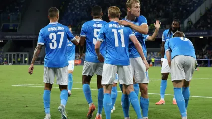 Napoli Menangi Duel Ketat dengan Sporting 2-1 di Liga Champions (1)