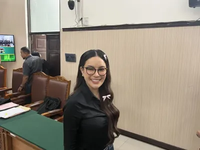 Nikita Mirzani dalam sidang kasus dugaan pemerasan dan tindak pidana pencucian uang (TPPU) di Pengadilan Negeri Jakarta Selatan, Kamis (11/9/2025).