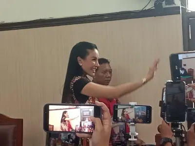 Nikita Mirzani di PN Jakarta Selatan, Kamis (2/10/2025).