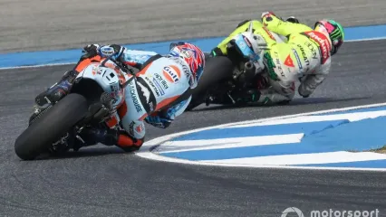 Ogura in Gulf colours at the season-opener in Thailand