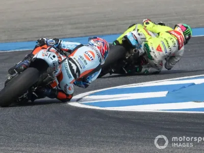 Ogura in Gulf colours at the season-opener in Thailand