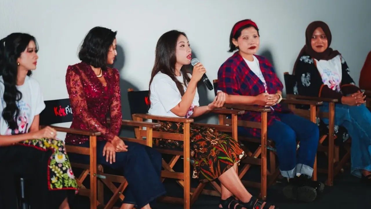 Para sutradara film The Period of Her dalam Jakarta World Cinema