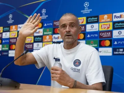 Paris Saint-Germain's coach Luis Enrique said Barcelona midfielder Pedri Gonzalez is like Harry Potter, the fictional wizard (Josep LAGO)