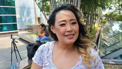 Penyanyi Pinkan Mambo ditemui di kawasan Tendean, Jakarta Selatan, Senin (31/7/2023).