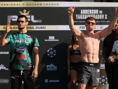 Pertarungan Sengit di PFL Dubai: Nurmagomedov Lawan Hughes, Anderson Duel Yagshimuradov