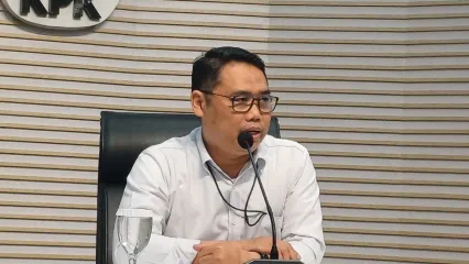 Plt Deputi Penindakan KPK, Asep Guntur Rahayu di Gedung Merah Putih, Jakarta, Rabu (9/7/2025).