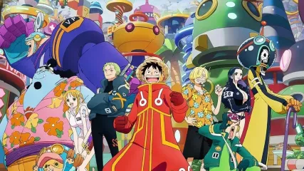 Poster terbaru Ark Egghead One Piece.