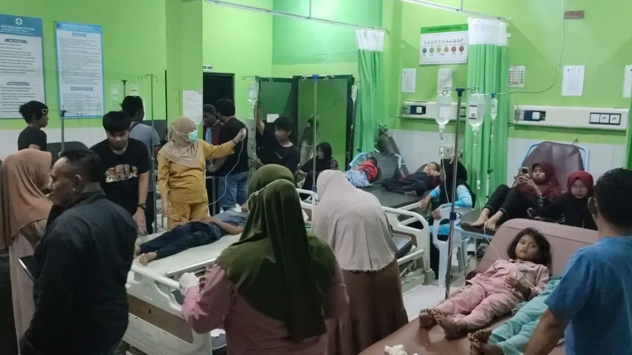 Puskesmas Pulau Sebatik, Nunukan, Kaltara kebanjiran pasien anak yang diduga keracunan menu MBG