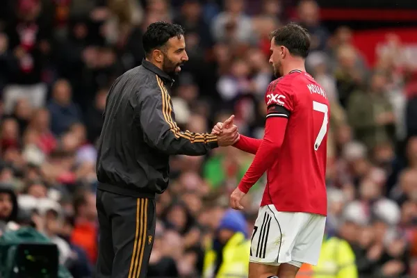 Ruben Amorim could thank Mason Mount for helping give him the latest reprieve (AP)