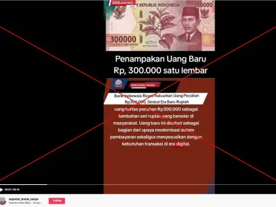 <span>Screenshot of the false post taken on September 24, 2025 with a red X added by AFP</span>
