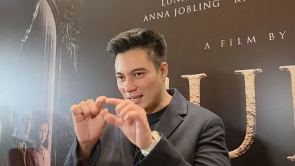 Sutradara Baim Wong usai menghadiri konferensi pers film Sukma di kawasan Gandaria, Senin (8/9/2025)