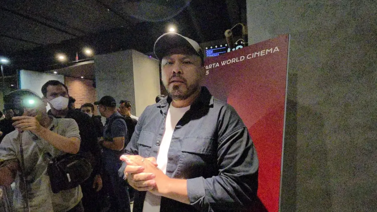 Sutradara Joko Anwar saat dijumpai di Pacific Place, Jumat (29/8/2025)