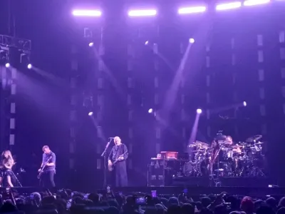 The Smashing Pumpkins konser di JIEXPO Kemayoran Hall A2-A3, Jakarta Pusat, Jumat (3/10/2025)