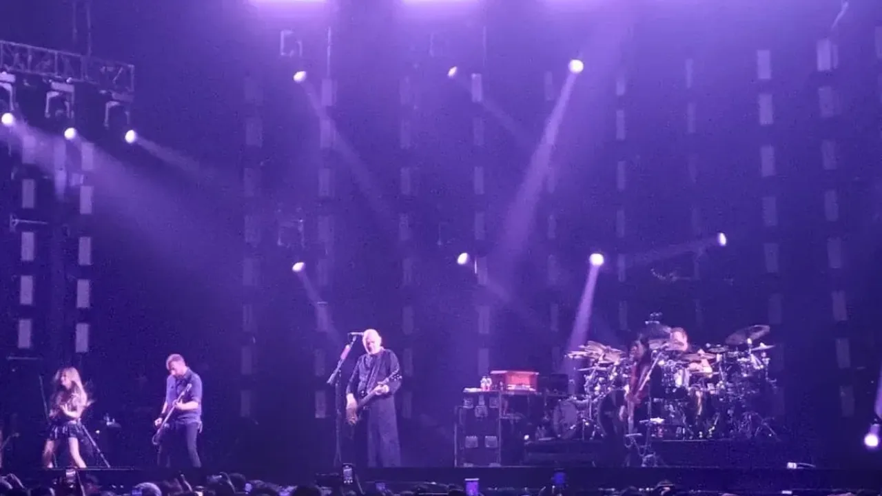 The Smashing Pumpkins konser di JIEXPO Kemayoran Hall A2-A3, Jakarta Pusat, Jumat (3/10/2025)