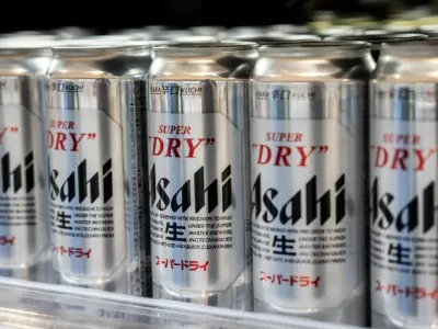 There are fears supplies of Asahi's popular Super Dry beer could be hit by the outage (Yuichi YAMAZAKI)