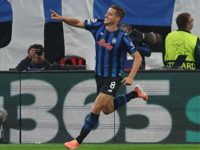 Three Atalanta players set Champions League records in 2-1 win over Club Brugge