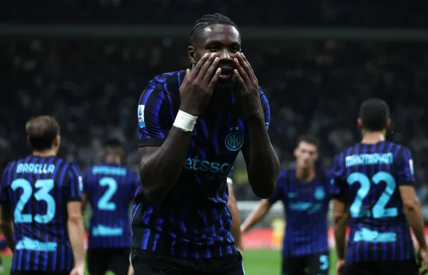 Thuram Redam Kekhawatiran Cedera Setelah Inter Gebuk Slavia Prague 3-0 (1)