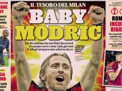 Today&#x002019;s Papers &#x002013; Baby Modric, scary Allegri, Roma&#x002019;s penalty nightmare